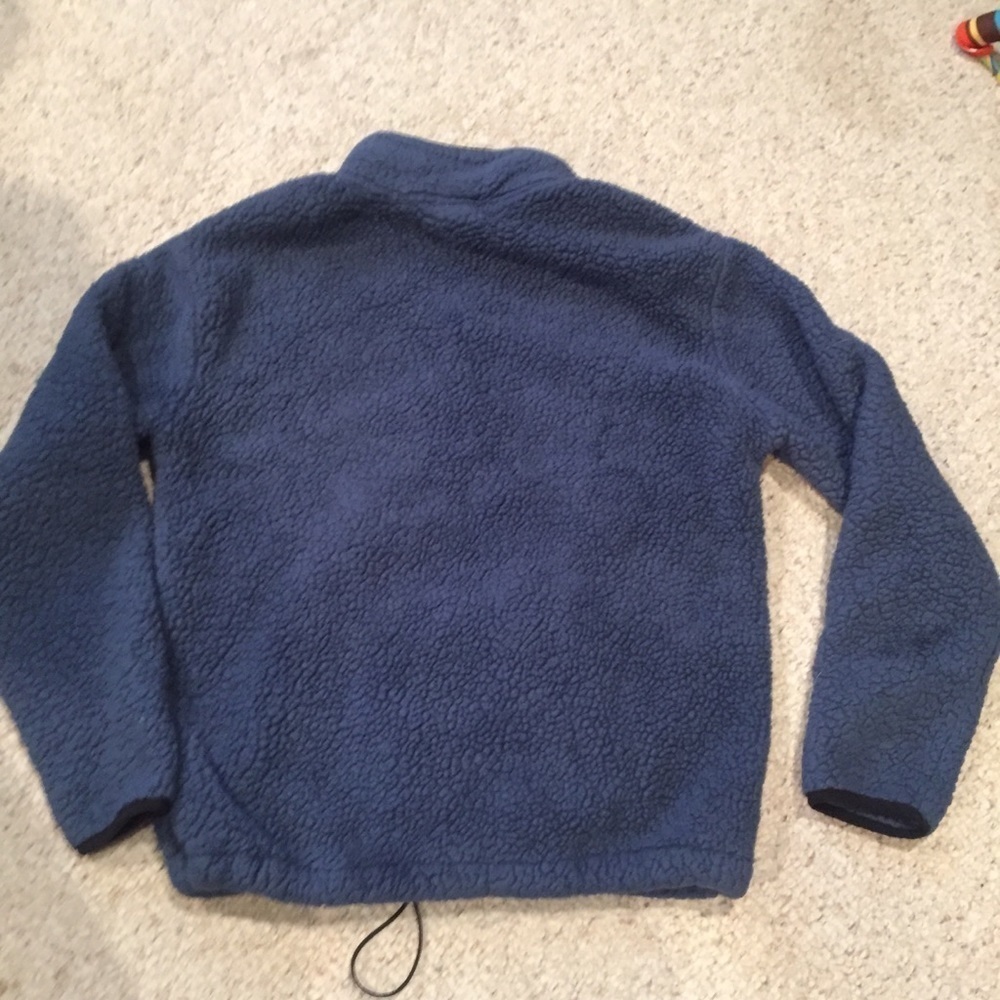 VS PINK Sherpa fleece size XS blue and black - Picture 5 of 8